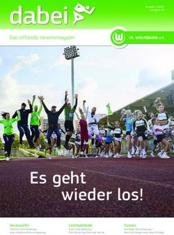 ES GEHT WIEDER LOS! - VFL WOLFSBURG E.V.