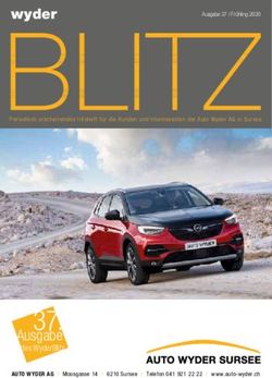 Ausgabe des WyderBlitz - wyder - Auto Wyder AG