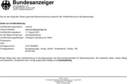 Bundesanzeiger - Volksbank Oberberg