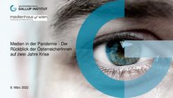 Medien in der Pandemie - Der R&uuml;ckblick der &Ouml;sterreicherInnen auf zwei Jahre Krise - M&auml;rz 2022