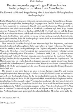 Der Anthropos der gegenw&auml;rtigen Philosophischen Anthropologie ist der Mensch des Abendlandes - Nomos ...