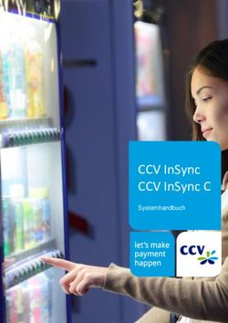 CCV INSYNC CCV INSYNC C - SYSTEMHANDBUCH