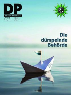 Die d&uuml;mpelnde Beh&ouml;rde 07/21 - Gewerkschaft der Polizei