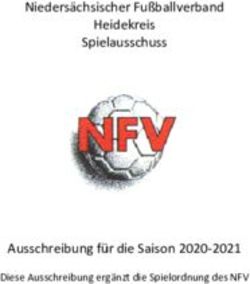 Nieders&auml;chsischer Fu&szlig;ballverband Heidekreis Spielausschuss - Ausschreibung f&uuml;r die Saison 2020-2021 Diese Ausschreibung erg&auml;nzt die Spielordnung ...