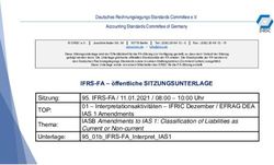 IFRS-FA - &ouml;ffentliche SITZUNGSUNTERLAGE - DRSC