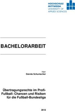 BACHELORARBEIT Übertragungsrechte im Profi-Fußball: Chancen und Risiken für die Fußball-Bundesliga - Publication Server of Hochschule ...