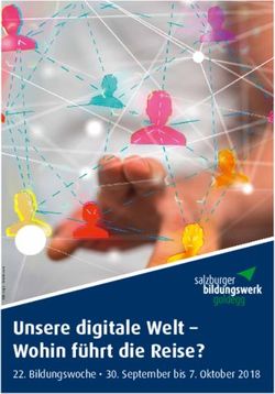 Unsere digitale Welt - Wohin f&uuml;hrt die Reise? - Bildungswoche 30. September bis 7. Oktober 2018 - Salzburger Bildungswerk