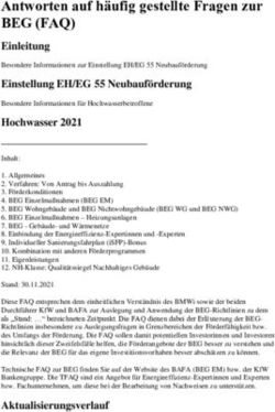 Antworten auf h&auml;ufig gestellte Fragen zur - BEG (FAQ) - Antworten auf h&auml;ufig gestellte Fragen zur BEG (FAQ)