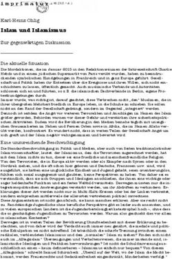 Islam und Islamismus Karl-Heinz Ohlig