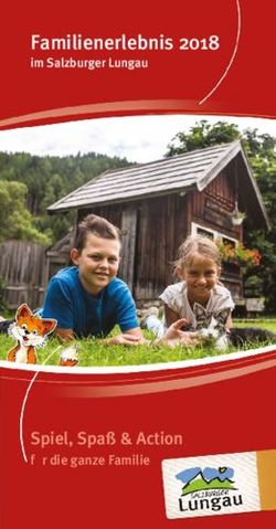 Familienerlebnis 2018 - im Salzburger Lungau - Spiel, Spaß & Action - Ferienregion Lungau