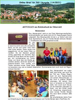 Online-Brief Nr.363 (Ausgabe 114/2021) - Durchblick
