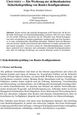 CROCODILE - Ein Werkzeug zur sichtenbasierten Sicherheitspr&uuml;fung von Router-Konfigurationen