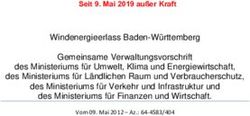 Seit 9. Mai 2019 au&szlig;er Kraft
