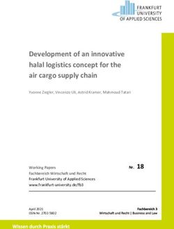 Development of an innovative halal logistics concept for the air cargo supply chain