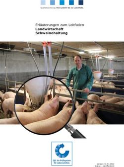 Erl&auml;uterungen zum Leitfaden Landwirtschaft Schweinehaltung - QS