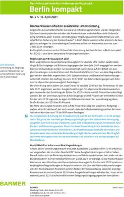 Krankenh&auml;user erhalten zus&auml;tzliche Unterst&uuml;tzung - Barmer