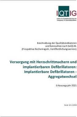 Versorgung mit Herzschrittmachern und implantierbaren Defibrillatoren: Implantierbare Defibrillatoren - Aggregatwechsel - IQTIG