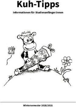Kuh-Tipps Informationen f&uuml;r Studienanf&auml;nger:innen - Wintersemester 2020/2021 - Stugen