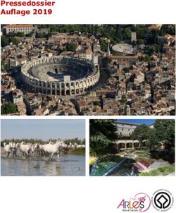 Pressedossier Auflage 2019 - Office Tourisme Arles