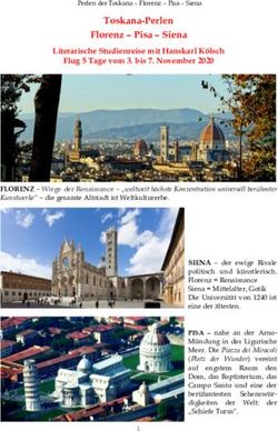 Toskana-Perlen Florenz - Pisa - Siena - HK.Koelsch