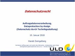 Datenschutzrecht Auftragsdatenverarbeitung, Dataprotection by design (Datenschutz durch Technikgestaltung) - ULD