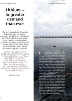 Lithium - in greater demand than ever