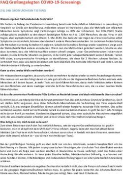 FAQ Gro&szlig;angelegten COVID-19-Screenings - Guichet.lu