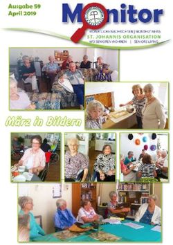 Ausgabe 59 April 2019 - St. Johannis Heim