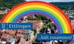Wir sind f&uuml;r Sie da Dienstleistung und Bleiben Sie zu Hause - Stadt Ettlingen