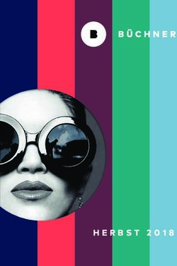 HERBST 2018 - B&uuml;chner-Verlag