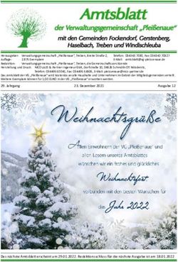 Amtsblatt der Verwaltungsgemeinschaft "Pleißenaue" - Verwaltungsgemeinschaft Pleißenaue