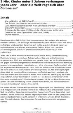 3 Mio. Kinder unter 5 Jahren verhungern jedes Jahr - aber die Welt regt sich &uuml;ber Corona auf - Wissenschaftsladen ...
