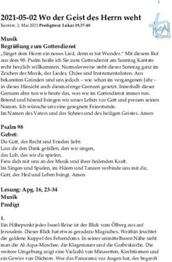 2021-05-02 Wo der Geist des Herrn weht