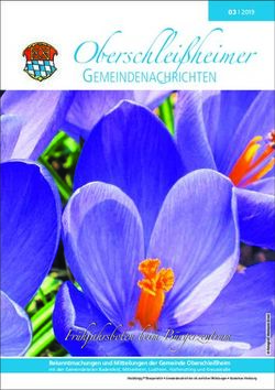 Fr&uuml;hjahrsboten beim B&uuml;rgerzentrum - Gemeinde Oberschlei&szlig;heim