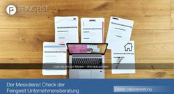 Der Messdienst Check der Feingeist Unternehmensberatung - Edition Hausverwaltung