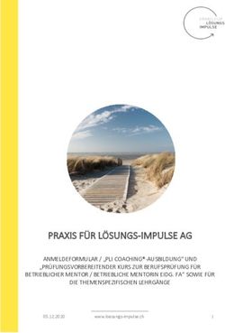 PRAXIS F&Uuml;R L&Ouml;SUNGS-IMPULSE AG - PRAXIS F&Uuml;R ...