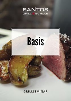 Basis - GRILLSEMINAR - SANTOS Grills