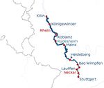 Rhein & Neckar unendliche Vielfalt und Schönheit von Stuttgart nach Köln 8 Tage Erlebnis - 5 vor 12 reisen