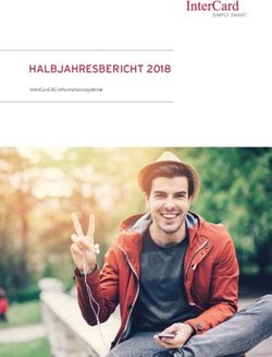 HALBJAHRESBERICHT 2018 - InterCard AG Informationssysteme