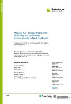 Mobilität 4.0 - Digitale Plattformen als Beitrag zur nachhaltigen Verkehrswende in Stadt und Land?