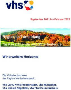 Regionale Fortbildung f&uuml;r Kursleitende und Mitarbeitende - Wir erweitern Horizonte