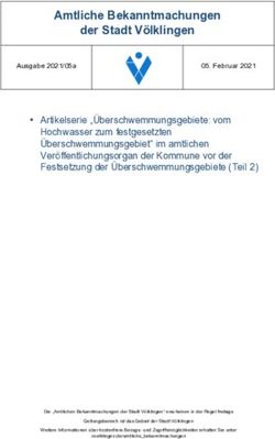 Amtliche Bekanntmachungen der Stadt V&ouml;lklingen