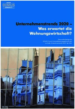 Unternehmenstrends 2020 - Was erwartet die Wohnungswirtschaft? - Domus AG