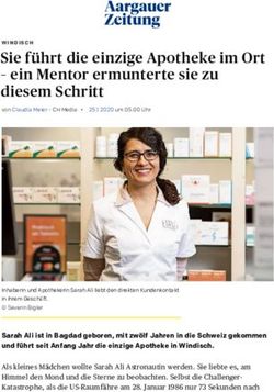 Sie f&uuml;hrt die einzige Apotheke im Ort - ein Mentor ermunterte sie zu diesem Schritt - Vindonissa Rotpunkt Apotheke