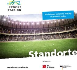 Standorte Wir bringen politische Bildung ins Fu&szlig;ballstadion - Lernort Stadion