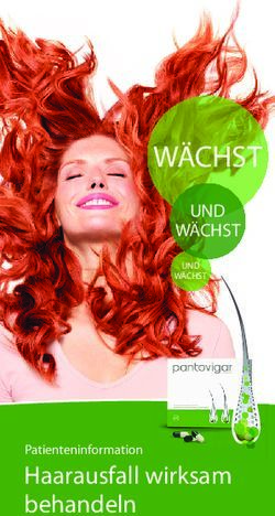 W&Auml;CHST - Haarausfall wirksam Patienteninformation - Haar-Ausfall.com