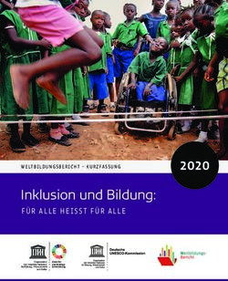 Inklusion und Bildung: FÜR ALLE HEISST FÜR ALLE 2020 - Deutsche UNESCO-Kommission