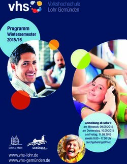 Volkshochschule Lohr-Gem&uuml;nden - Programm Wintersemester 2015/16 - Stadt Lohr
