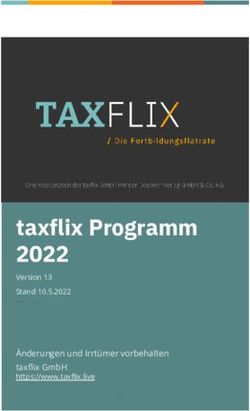 Taxflix Programm 2022 - Änderungen und Irrtümer vorbehalten taxflix GmbH