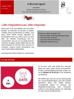 Liebe Mitgliederinnen, liebe Mitglieder, Eschborner K&auml;wwern